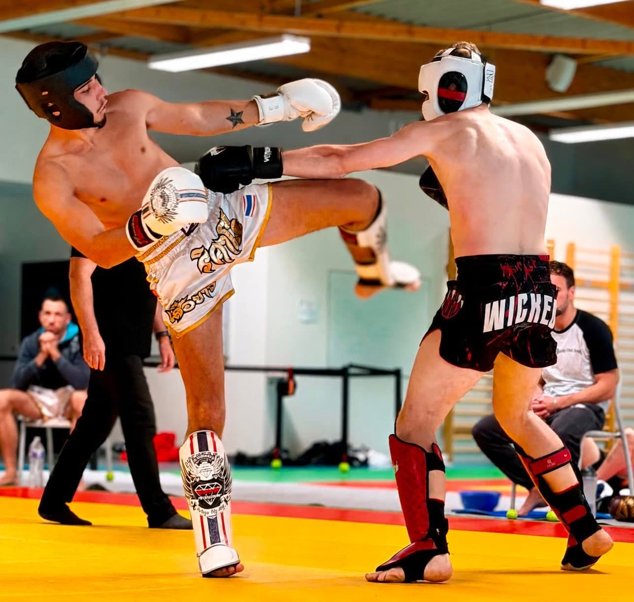 Les bénévoles du premier Breizh Combat Challenge