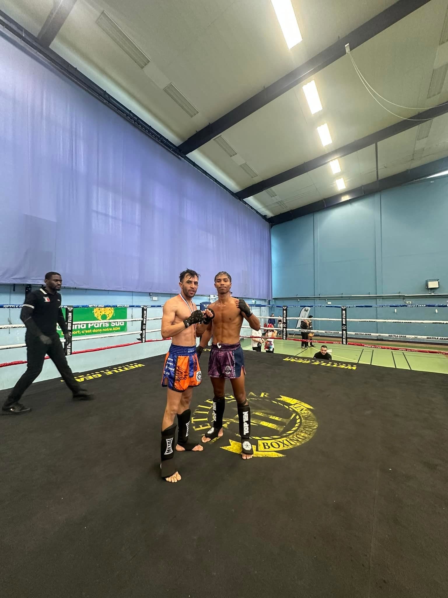Nasib Ibrahimec au Championnat de France de Kick-Boxing K1 Style