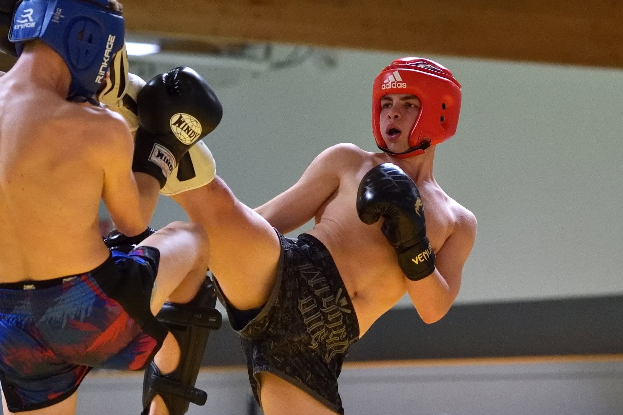 Les boxeurs réunis lors de l’interclubs de Fouesnant
