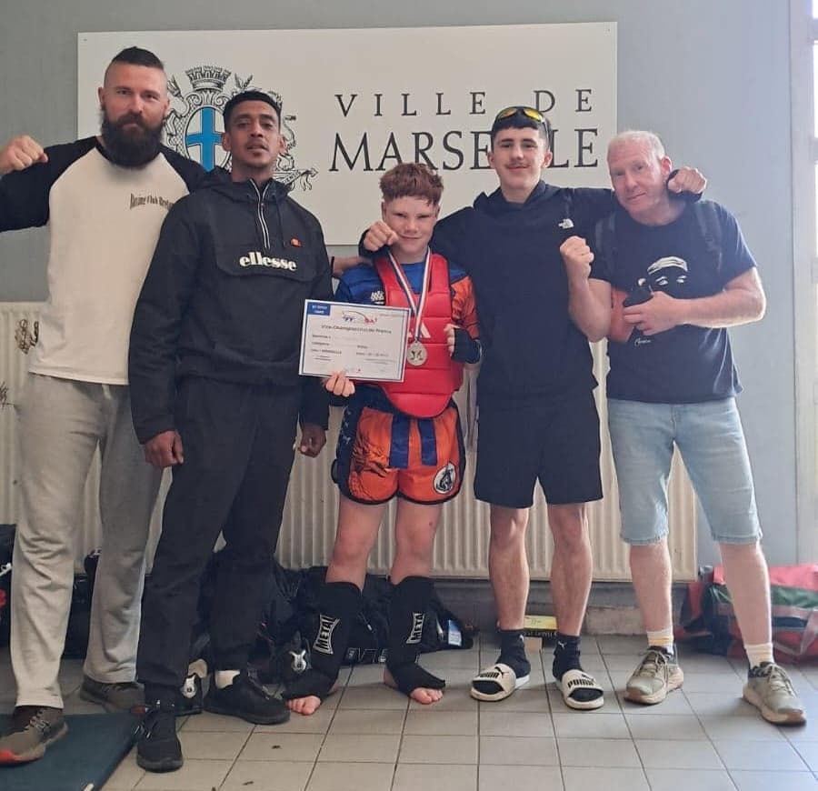 Lou Ansquer, vice-champion de France de Kick-Boxing à 13 ans
