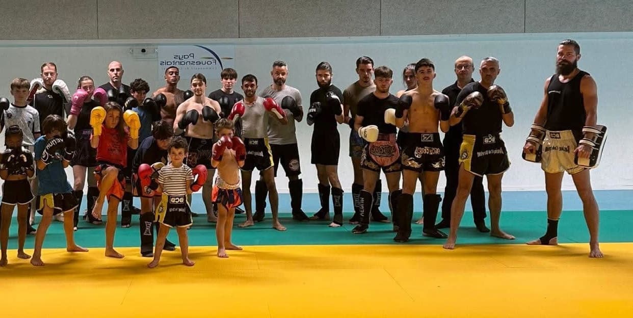 Les membres du Breizh Combat - Boxing Club Breton